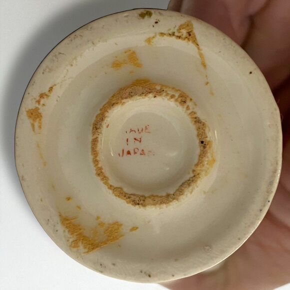 Vintage Spring Girl With Umbrella  Rain Coat Approx 5.5 Inch Japan 1950's Rare - Picture 7 of 7